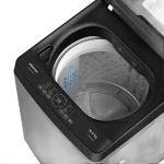 Lavadora Hisense de 10.5 kg con panel de control digital y tecnología de lavado eficiente
