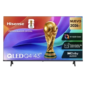 Televisor Hisense Smart QLED/FHD VIDAA 60Hz 10W Direct LED 43Q4SV
