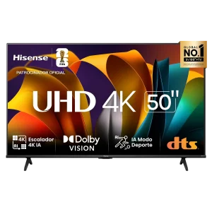 Televisor Hisense Smart UHD/4K VIDAA 60Hz 20W Direct LED 50A6NV