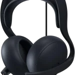 Auriculares de realidad virtual PlayStation VR2 con diseño elegante en color negro