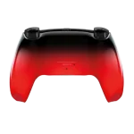 Mando de juegos Sony con diseño degradado rojo y negro para PlayStation