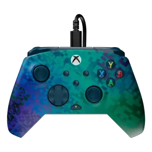 Turtle Beach XBSX Control Alámbrico Rematch Adv Glitch Green