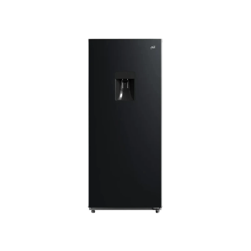 Nevera LG negra con dispensador de agua incorporado