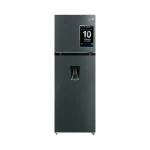 Refrigerador de doble puerta con dispensador de agua y tecnología de vanguardia, garantía de 10 años