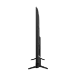Televisor inteligente con pantalla 4K UHD y base estable